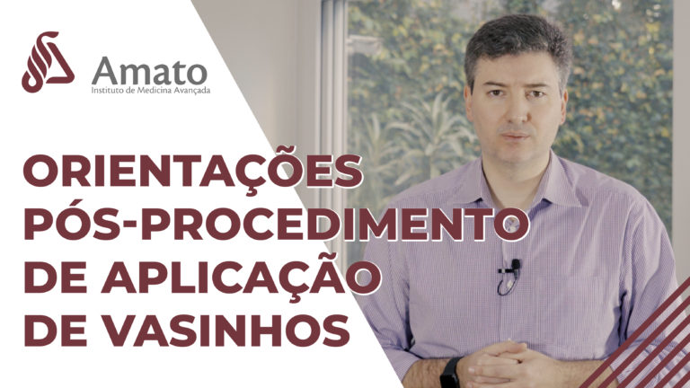 Orientação pos aplicação de vasinhos