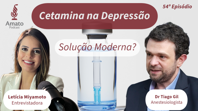CETAMINA no Tratamento da Depressão: Dr. Tiago Gil Explica Tudo | Ep. 54